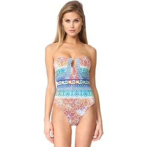 Nanette Lepore Tanzania Tile One Piece Swimsuit